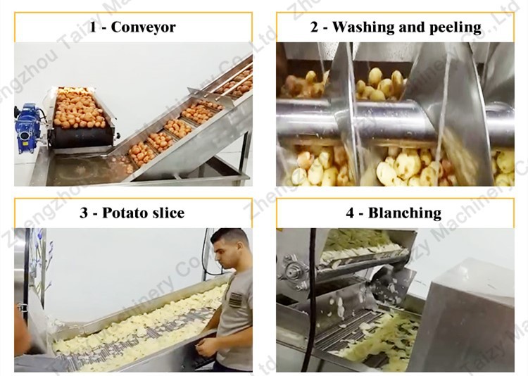 potato chips production line potato chips production line