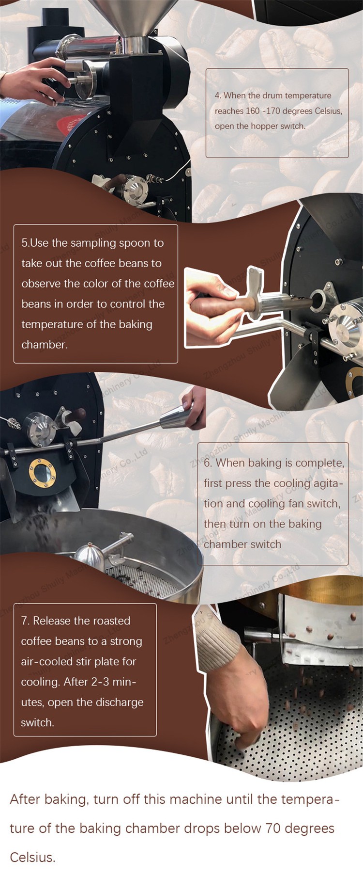 coffee bean roasting machine coffee bean roasting machine