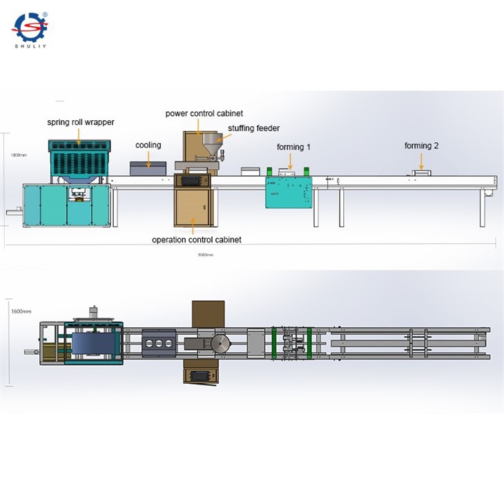 lumpia rolling machine