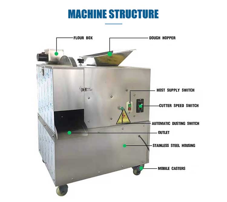 dough slicer machine dough slicer machine