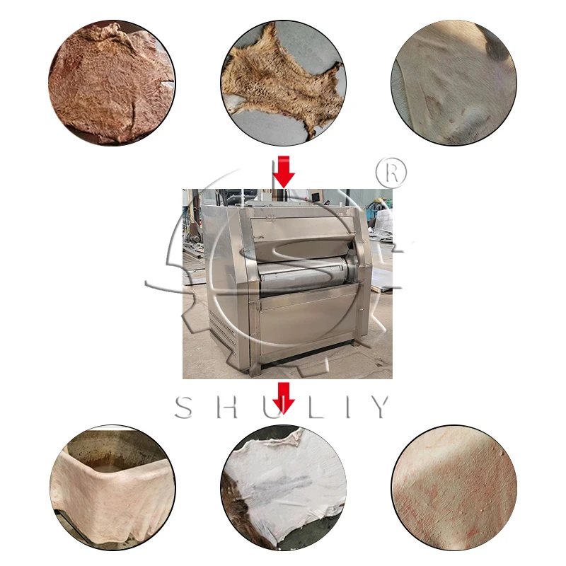 cowhide dehairing machine cowhide dehairing machine