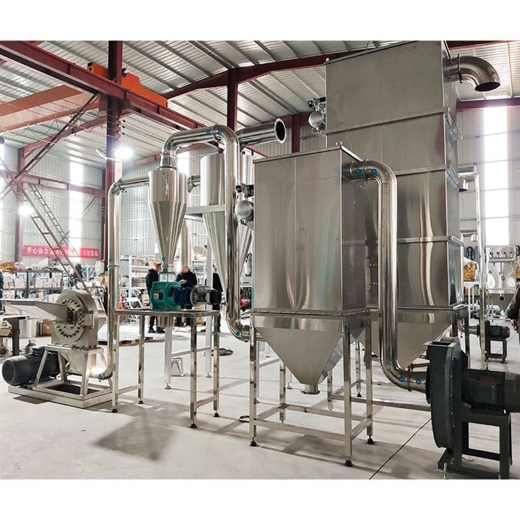 Pulverizer With Pulse Dust Removal3